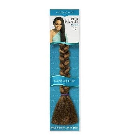 Impression Super Braid Bulk Plaits Braids Hair Extension 86" Long - All Colors